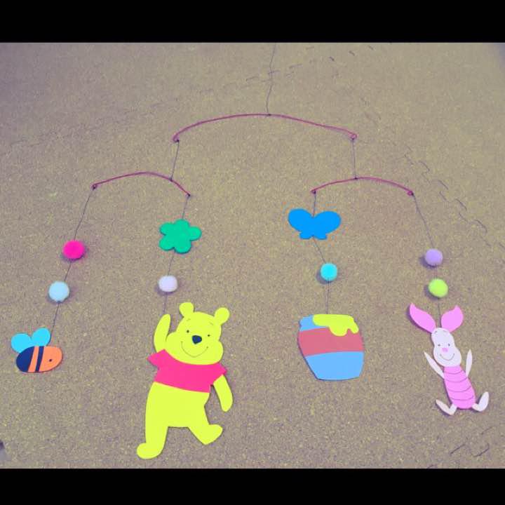 プーさん はちみつ 画用紙