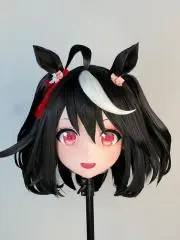 在庫あり】全頭面 原神 蛍 着ぐるみ マスク コスプレ 鍵つき