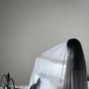 aespa ウィンター SYNK HYPER LINE ファーバッグ青 トレカ