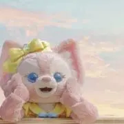 専用　6159 上海ディズニー　ナチュラルカラー　ステラルー　キーチェーン 専用 6159 上海ディズニー ナチュラルカラー ステラルー キー