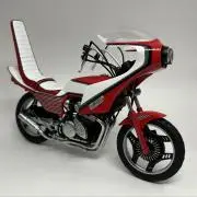 アオシマ ホンダ CBX400F 赤ソリ - メルカリ