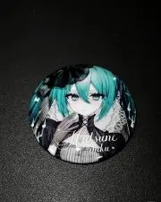 初音ミク マルイ ヴァンパイアフェス 缶バッジ PEACH-PIT 美品