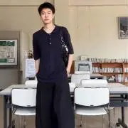 Ins galeハーフデニムパンツ ジョーツ 7分丈 インディゴ 円堂守
