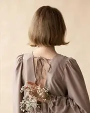 美品 24SS プルミエアロンディスモン/リネンコットンツイル