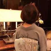 ❤️大人可愛い浴衣 有松鳴海絞り 夏着 トールサイズ 美品