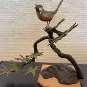 アンティーク 高岡銅器 晴山作 パネル 白馬 - メルカリ