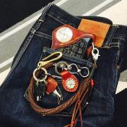 h*0様 オークション売切！Chrome Hearts 1zip ウォレット ク