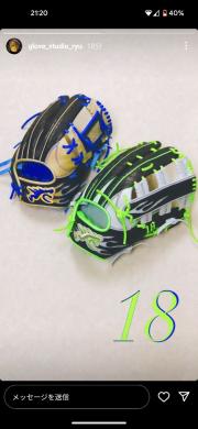 MIZUNO ミズノ 硬式外野手用グローブ 限定復刻 福本豊モデル FY