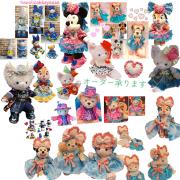 【着後レビューで 送料無料】 ポージープラッシーサイズ ミニーのパジャマパーティ クラフト・布製品