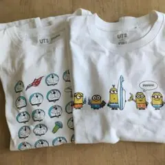 UNIQLO 半袖Tシャツ　ミニオン 150cm ドラえもん160 2枚セット