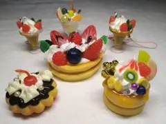 リアルスイーツ フィギア パフェ・パンケーキ 6点セット