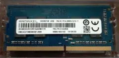 ノートPC用メモリ 4GB RAMAXEL PC4-2666 DDR4
