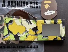 A BATHING APE 迷彩カウズKAWSクラウドカモフラージュ柄ミラー手鏡