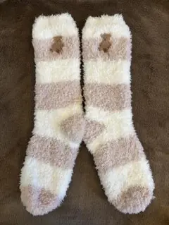 ジェラートピケ　クマ　ソックス