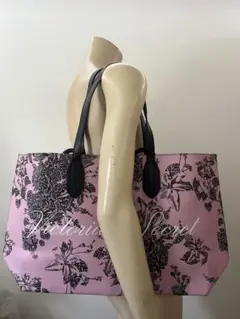Victoria's Secret 限定版 ピンク フローラル トートバッグ