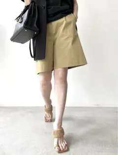 専用l'appartement レオパードプリントショートパンツ　未使用タグ付 Leopard Print Short Pants（ショート・ハーフパンツ）｜L