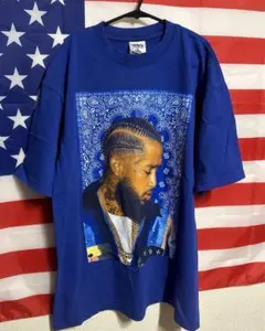 Shaka製 Nipsey hussle Tシャツ 二プシー XL