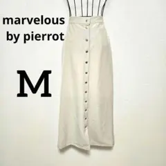 美品marvelous by pierrot金ボタンロングスカートM
