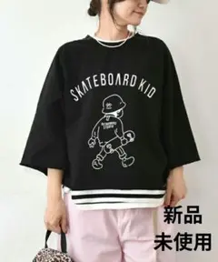 (新品、未使用) IN THE MARKET プリントカットソー　C-2414