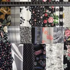 ハギレ　カットクロス　まとめ売り　パッチワーク20㎝×10㎝　20枚セット　90