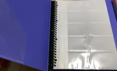 リヒトラブ　名刺帳　300名用　ブルー