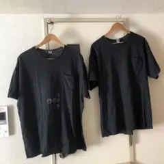 （古着）GildanのポケットTシャツ 2枚