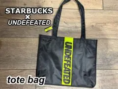UNDEFEATED × STARBUCKS tote bag
