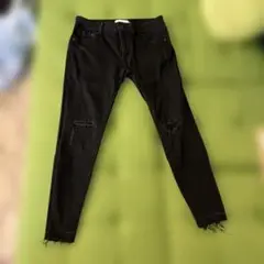 アズール　レディースダメージデニム