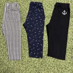 ボトムス3本セット　120〜130サイズ