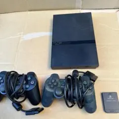 PlayStation 2 SCPH-70000 本体 コントローラー2つ