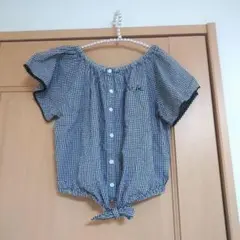 チェック柄 半袖シャツ