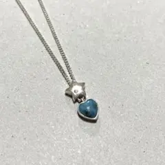 【新品・送料無料・即購入OK】トルコ石風 ネックレス／SILVER925／タグ付