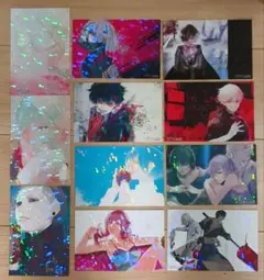 東京喰種 Twitter画展 ポストカード 特典 ホログラム カード 11枚