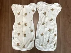 【マホウノオクルミ】スワドル2枚セット　スリーパー