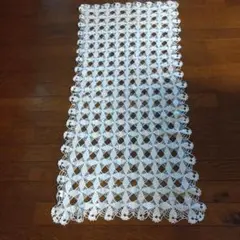 テーブルレース手編み　テーブルセンター