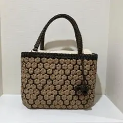 エコクラフト 花結びバッグ➕baginbag