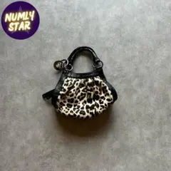 archive grunge leopard hand bag y2k
