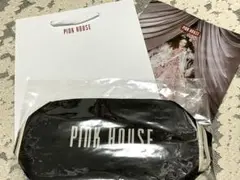 PINK HOUSE ノベルティバニティポーチ 紙袋・カタログ付き