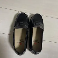 HARUTA キッズ ローファー ブラック