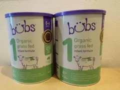 bubs オーガニックグラスフェッド粉ミルク 2缶セット
