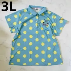 Kolwinレディースゴルフウェアレモン柄　3Lサイズ