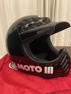 BELL moto3 ヘルメット Mサイズ　マットブラック ベル□ MOTO-3 オフロードヘルメット クラシック マット/グロス