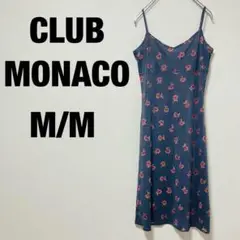 CLUB MONACO花柄キャミソールワンピース　総柄　キュプラ 【M】