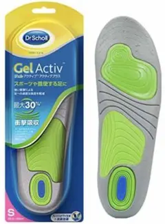 ドクターショールサイズS ジェルアクティブアクティブプラス 衝撃吸収インソール