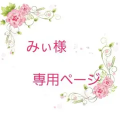 ★オーダー　みぃ様　専用ページ