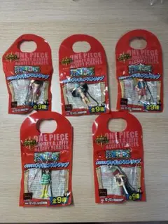 【未開封】ONE PIECE フィギュアストラップセット
