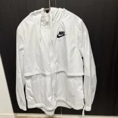 Nike フード付きウィンドブレーカー ホワイト