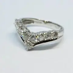 【3日間限定!58万円相当大量1ct】pt900 1カラット ダイヤモンドリング