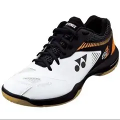 YONEX SHB-65 バドミントンシューズ ホワイト/ブラック/オレンジ