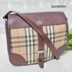 BURBERRY オールド バーバリー ノバチェック ショルダーバッグ